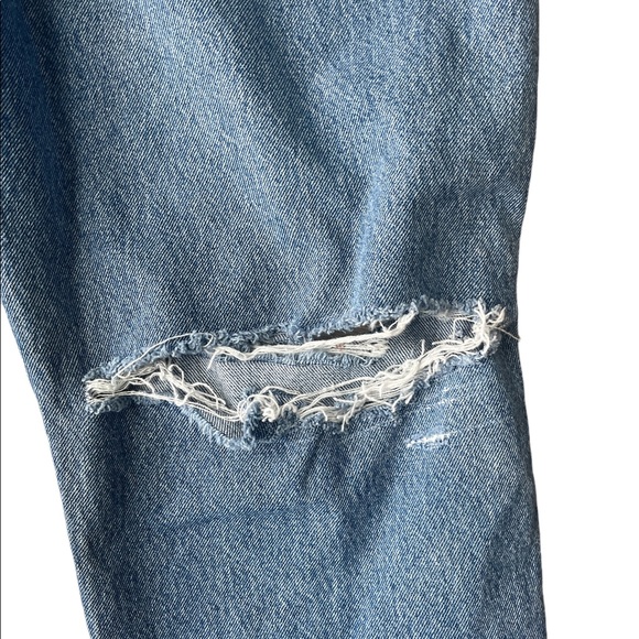 Wrangler Womens Jeans Sz 36x29 High Waist Distressed Denim - Picture 14 of 15